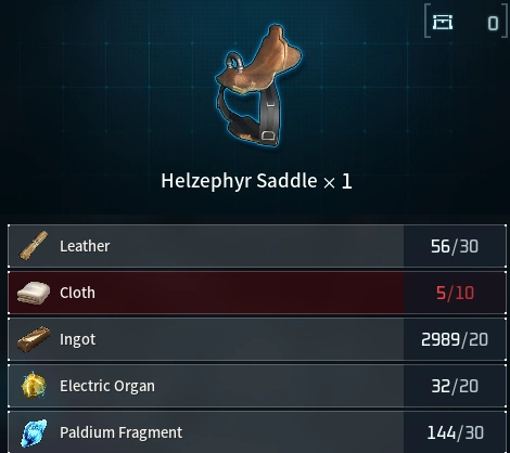 Helzephyr Saddle